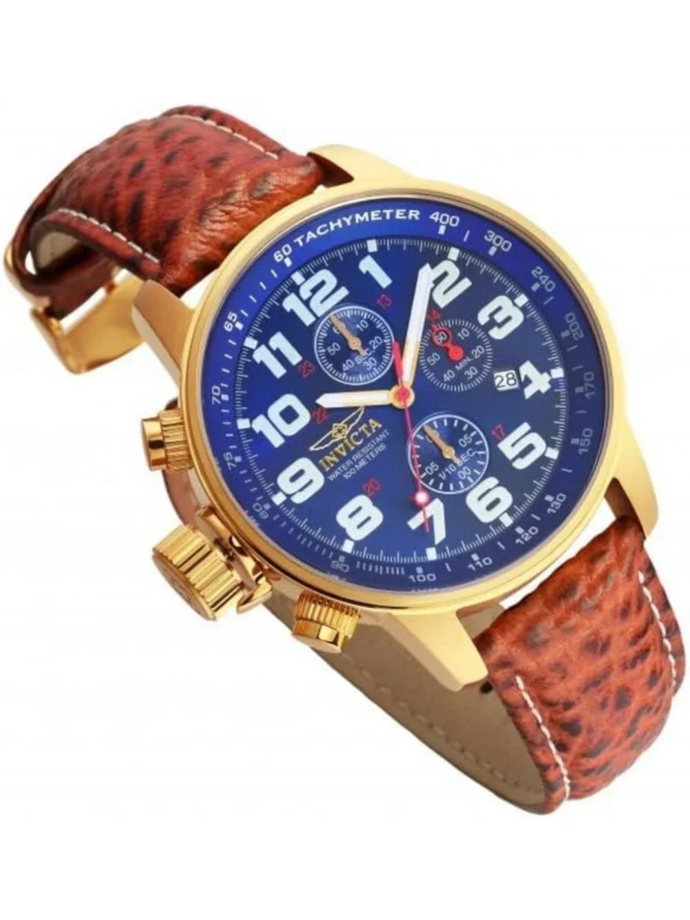 Stylish Men's Left-Handed Quartz Watch with Leather Strap - Perfect for Everyday
